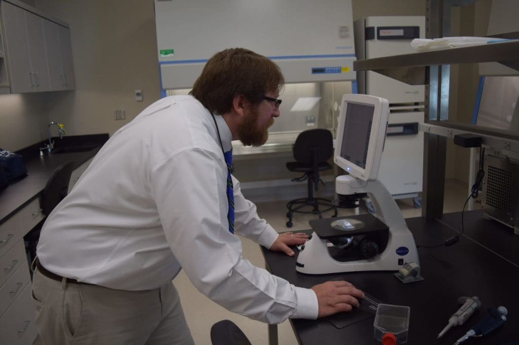 Research Lab - Dr. Bridges healthcare grant Research Lab - Dr. Bridges